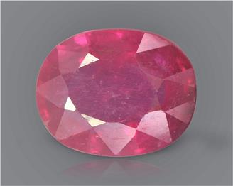 Natural Ruby (Manik) Heated Treated Certified 2.15 CTS... ( 80372 )